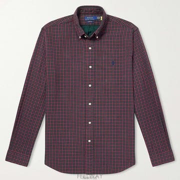 Ralph Lauren 26 FW ���� �����η� ���� �ս����� ũ������ �����ͺ� �ΰ� üũ ��ư ����26 FW ���� �����η� ���� �ս����� ũ������ �����ͺ� ��