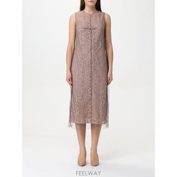 [A6] 펜디 FDD298AUP7 여성 미디 원피스 FDD298AUP7-F1T47