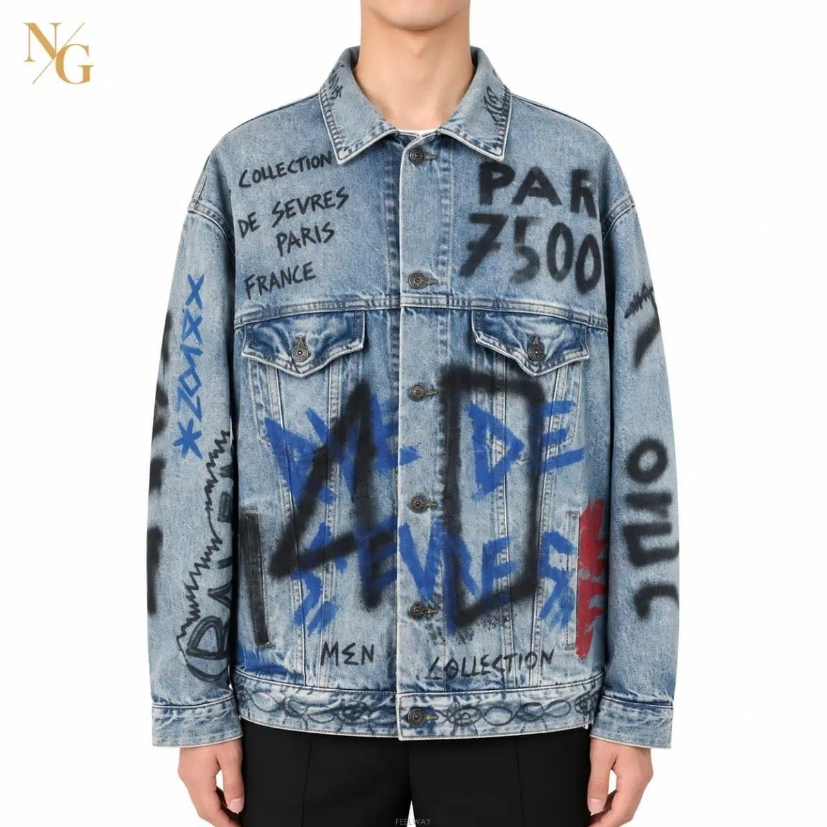 Balenciaga [��ǰ/������] �߷��þư� �׷���Ƽ ����� ���� ���� û���� 50 / 100~105[��ǰ/������] �߷��þư� �׷���Ƽ ����� ���� ���� û