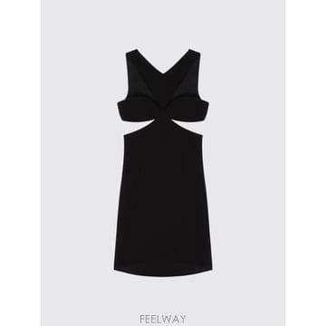 [A6] 지방시 BW22C814N6 여성 미디 원피스 BW22C814N6-001