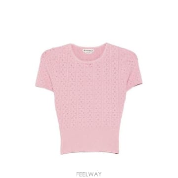 J.W.Anderson �׶�����Ÿ �ؿ� JW�ش��� ���� LOGO COTTON Ƽ���� KW1477YN0309344�׶�����Ÿ �ؿ� JW�ش��� ���� LOGO COTTON Ƽ���� KW147
