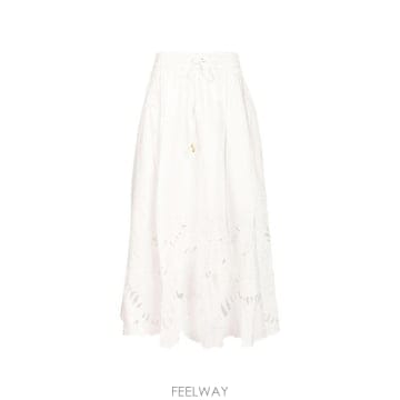 Zimmermann �׶�����Ÿ �ؿ� ���Ӹ� ���� MAHON COTTON MAXI ��ĿƮ 9048SSS263IVO�׶�����Ÿ �ؿ� ���Ӹ� ���� MAHON COTTON MAXI ��ĿƮ 9