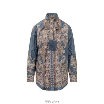 Zimmermann �׶�����Ÿ �ؿ� ���Ӹ� ���� VALIANT PRINTED SILK ���� 9676TF261NAP�׶�����Ÿ �ؿ� ���Ӹ� ���� VALIANT PRINTED SILK ���� 