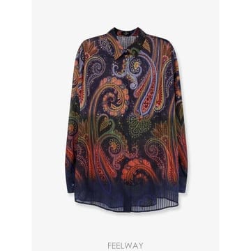 ETRO [N85]��Ʈ�� WRIA0013 ���� ���� ����콺 ���� ETRO Shirt with Paisley mult[N85]��Ʈ�� WRIA0013 ���� ���� ����콺 ���� ETRO Shir