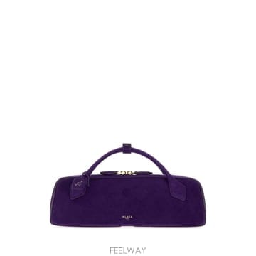 Alaia [X45]�˶��̾� AA1S06026CA328 580 ���� Ŭ��ġ�� �Ŀ�ġ�� Purple suede Tecke[X45]�˶��̾� AA1S06026CA328 580 ���� Ŭ��ġ�� �Ŀ�ġ