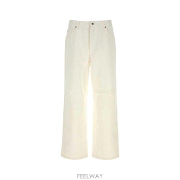 Loewe [X45]�ο��� H526Y11WAT WHITE ���� ���� û���� �� White denim jeans[X45]�ο��� H526Y11WAT WHITE ���� ���� û���� �� White