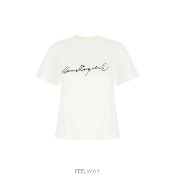 Maison Margiela [W63]�����Ľ� S52GC0368M20258 101 ���� Ƽ���� ���� ž T SHIRT[W63]�����Ľ� S52GC0368M20258 101 ���� Ƽ���� ���� ž 