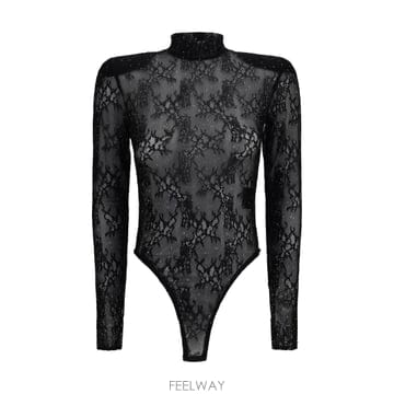 | Other Brand | [K68]NISSA BODYS16733 BLACK ���� Ƽ���� �μҸ� ž ���� Long sleeve lace[K68]NISSA BODYS16733 BLACK ���� Ƽ���� �μҸ� ž ����