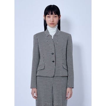 26 F/W 막스마라 하운드투스 블레이저 2621916092600 0 B0112327685