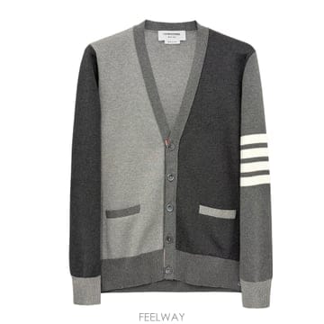 Thom Browne [�������] 26FW ����� �缱 ����  �ݹͽ� ����� �׷��� MKC171F 982[�������] 26FW ����� �缱 ����  �ݹͽ� ����� �׷�