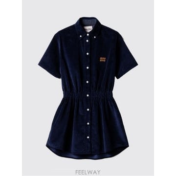 [A6] 미우미우 MF613318SZ 여성 미디 원피스 MF613318SZ-F0008