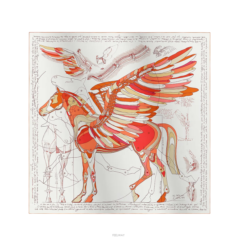 HERMES �����޽� Le Pegase dHermès ��ī�� 140 H672631S 05�����޽� Le Pegase dHermès ��ī�� 140 H672631S 05