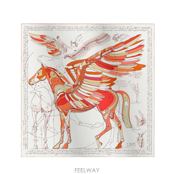 에르메스 Le Pegase dHermès 스카프 140 H672631S 05