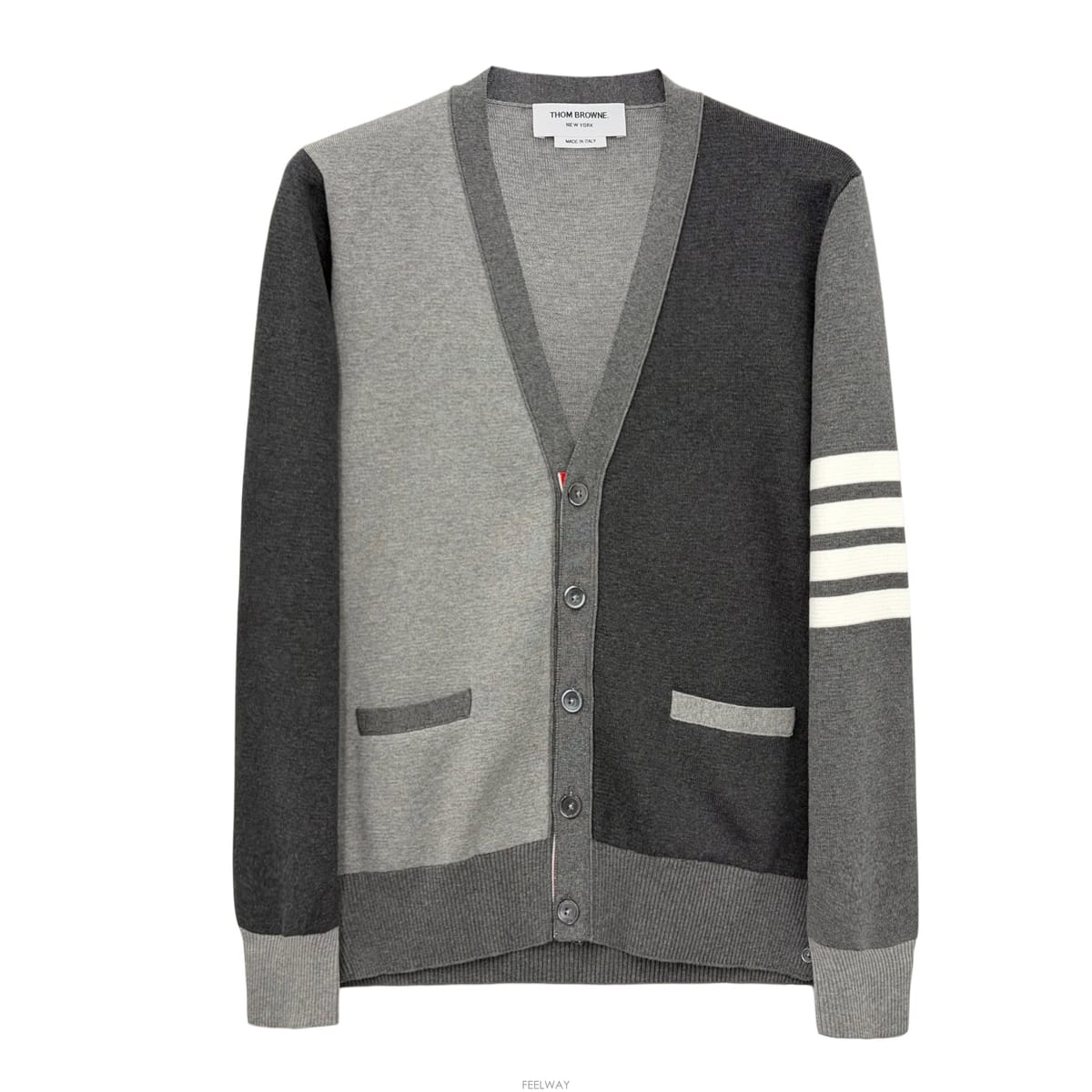 Thom Browne [�������] 26FW ����� �缱 ���� �ݹͽ� ����� �׷��� MKC171F 982[�������] 26FW ����� �缱 ���� �ݹͽ� ����� �׷�