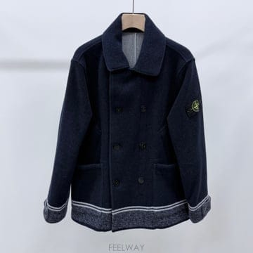[S+급/XL] 스톤아일랜드 판노 자카드 코트 자켓