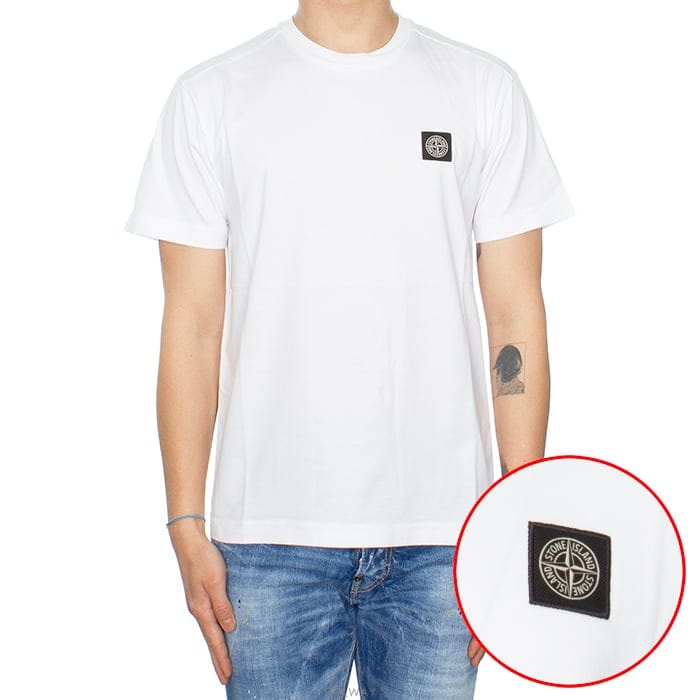 Stone Island [����] ������Ϸ��� �ΰ� ��ġ ���� Ƽ���� L1S152100027 S0013 V0001[����] ������Ϸ��� �ΰ� ��ġ ���� Ƽ���� L1S152100027
