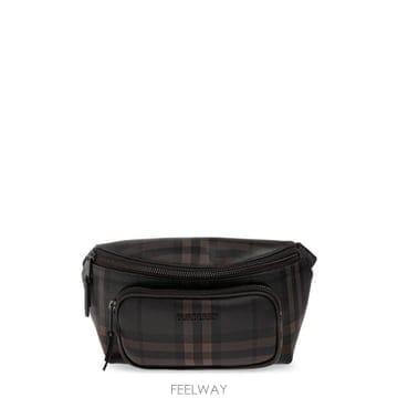(해외배송) 버버리 버버리 시티 체크 벨트 백 8131840A1276