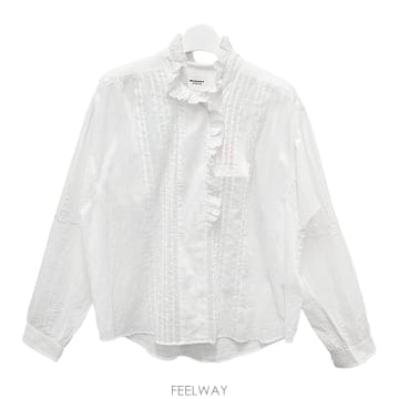 Isabel Marant ���� �����丮 26FW ���ں����� ���ѿ� LEOTA ��ư ���� ����콺 HT0918FA D3J10E 20WH���� �����丮 26FW ���ں����� ���ѿ� LEOTA ��ư ���� 