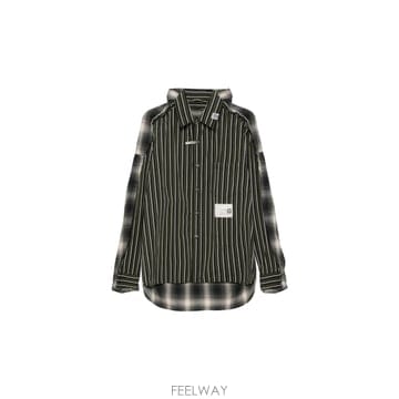 인더샵 Maison MIHARA YASUHIRO 메종 미하라 야스히로 블랙 셔츠