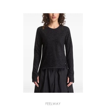 인더샵 Y-3 와이쓰리 블랙 롱슬리브 탑