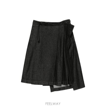 인더샵 Y-3 와이쓰리 블랙 스커트