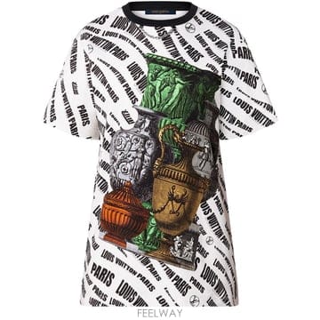 Louis Vuitton ���Ϲ߼� ���̺��� Slanted Signature Vase t shirt���Ϲ߼� ���̺��� Slanted Signature Vase t shirt