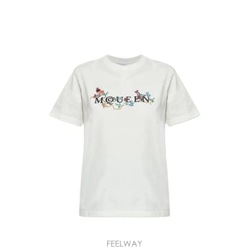 Alexander Mcqueen ���Ϲ�� Alexander McQueen �÷η� �ڼ� �ΰ� Ƽ�������Ϲ�� Alexander McQueen �÷η� �ڼ� �ΰ� Ƽ����