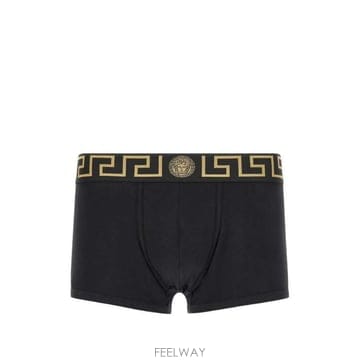 26FW 베르사체 언더웨어 AU101811A18907 A80G NERO GRECA ORO