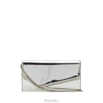 Jimmy Choo 26FW ������ Ŭ��ġ �Ŀ�ġ EMMIEMIF SILVER26FW ������ Ŭ��ġ �Ŀ�ġ EMMIEMIF SILVER
