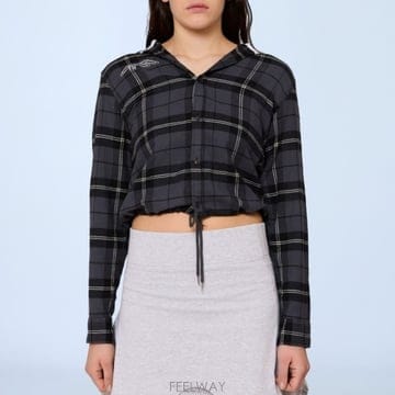 | Other Brand | 26 FW ���� �ڸ��� Gina Corrieri ��ο콺Ʈ�� �� üũ �ĵ� ���� Check Hoodie26 FW ���� �ڸ��� Gina Corrieri ��ο콺Ʈ�� �� üũ 
