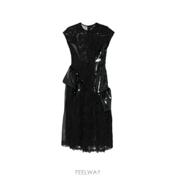 Simone Rocha 26FW �ø�λ� ���ǽ� 6173 1335 BLACK26FW �ø�λ� ���ǽ� 6173 1335 BLACK