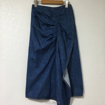 MAJE 마쥬 셔링 데님 스커트 1