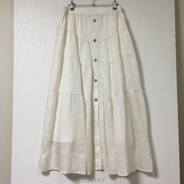 24 MAJE 마쥬 티어드 밴딩 스커트 38