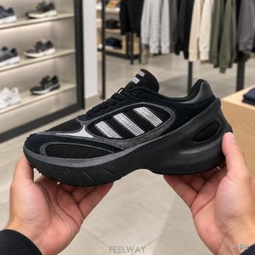 아디다스 아디제로 고우카나 캐주얼 슈즈 코어 블랙 실버 메탈릭 카본 KJ7379