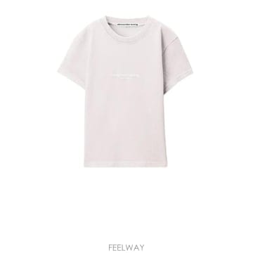 Alexander Wang 26FW �˷���� �� ���� Ƽ���� 1CC3261302 680B WASHED LIGHT PINK26FW �˷���� �� ���� Ƽ���� 1CC3261302 680B WASHED LI