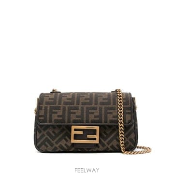 FENDI 26FW ��� �ٰ�Ʈ ü�� �̵� FF ��ī�� �к긯 �� 8BR793 AKBZF1EM3 BROWN26FW ��� �ٰ�Ʈ ü�� �̵� FF ��ī�� �к긯 �� 8BR793 