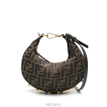 FENDI 26FW ��� ���׶��� FF �к긯 �̴Ϲ� 8BS081 ALP3F1MAT BROWN26FW ��� ���׶��� FF �к긯 �̴Ϲ� 8BS081 ALP3F1MAT