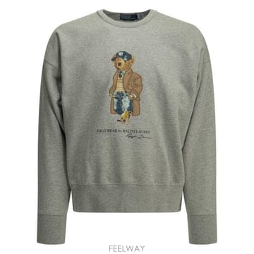 Ralph Lauren 26FW ���� �����η� ���� Ƽ���� 710B27080 001ANDOVERHEATHER GREY26FW ���� �����η� ���� Ƽ���� 710B27080 001ANDOVERHEA