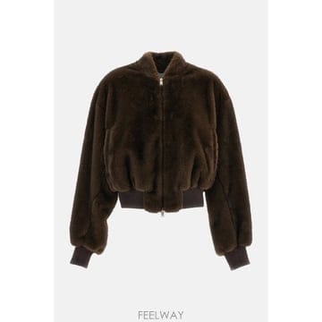 26 F/W 스텔라 맥카트니 페이크 퍼 봄버 6801643IU9772 B0032328197