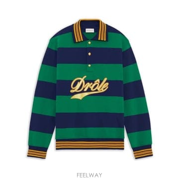 Drole de Monsieur 26FW ��ѵ幫�� ���� Ƽ���� MPL183CO324 GN VERDE26FW ��ѵ幫�� ���� Ƽ���� MPL183CO324 GN VERDE