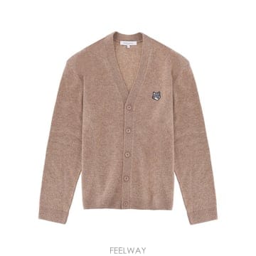 26 F/W 메종 키츠네 가디건 폭스 헤드 PM00502KT1006_ B0042273061