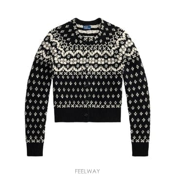 Ralph Lauren 26FW ���� �����η� ����� 211B23907 001 BLACK CREAM26FW ���� �����η� ����� 211B23907 001 BLACK CREAM