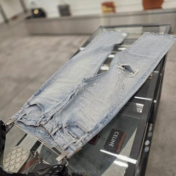 셀린느 웨슬리 인디고 데님 남성 청바지 2N946629V.08ZY