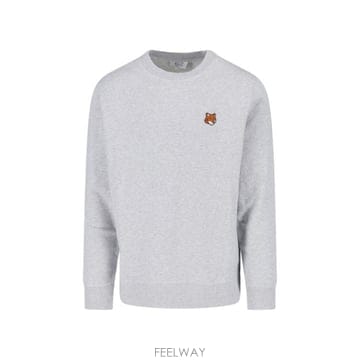 Maison Kitsune 26FW ����Ű���� ���� ��� ���ַ� ���� Ƽ���� PM00303KM0340 H120 GREY26FW ����Ű���� ���� ��� ���ַ� ���� Ƽ���� PM00303KM