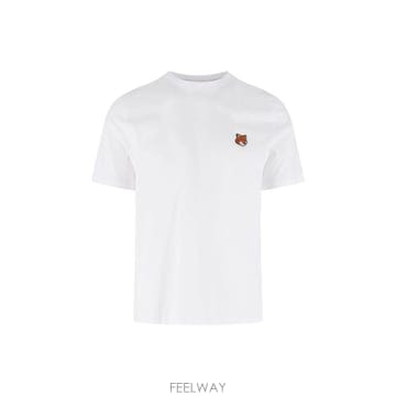 Maison Kitsune 26FW ����Ű���� ���� ��� ���ַ� Ƽ���� PM00107KJ7026 P100 WHITE26FW ����Ű���� ���� ��� ���ַ� Ƽ���� PM00107KJ7026 