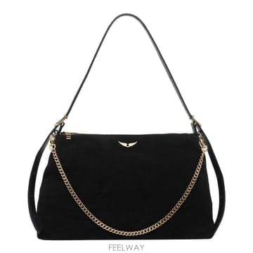 26 F/W 쟈딕 앤 볼테르 JIM 스웨이드 숄더 백 LWBA0456 B0012328158