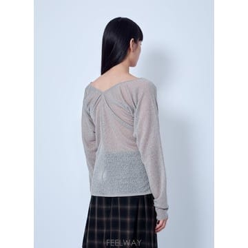 26 F/W 아워 레가시 CHEER V 넥 탑 W4266CHF B0112327726