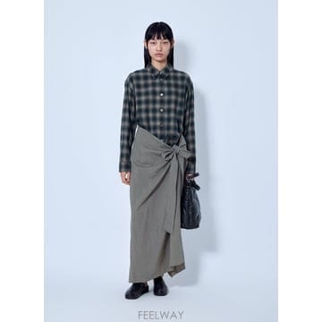 26 F/W 아워 레가시 트위스트 셔츠 드레스 W4267TYC B0112327737
