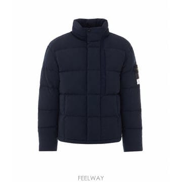 26 F/W 스톤 아일랜드 로고 코튼 나일론 TELA 다운 자켓 41 B0012320195