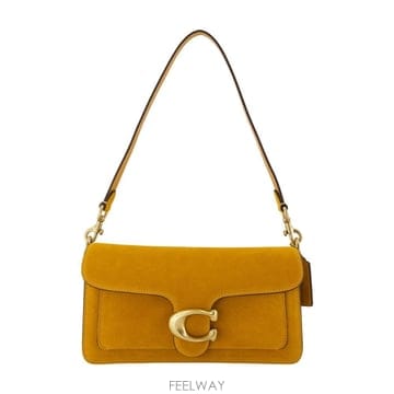 26 F/W 코치 스웨이드 타비 26 숄더 백 COACH 레더 브라운 B0732294951